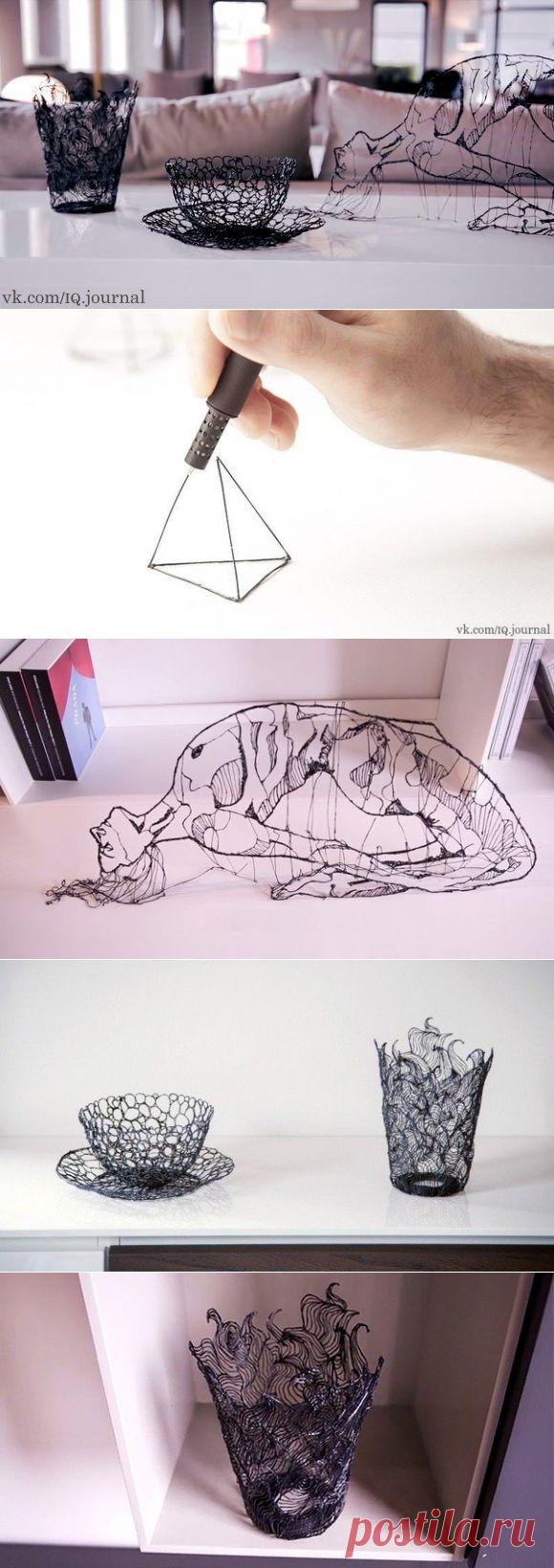 3d ручка LIX, с помощью которой можно нарисовать в воздухе