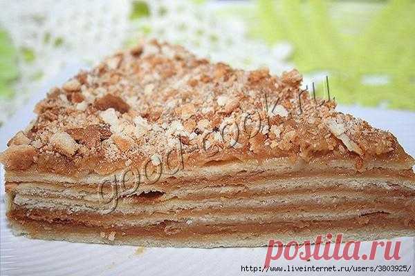 торт "Степанида" с карамельным кремом