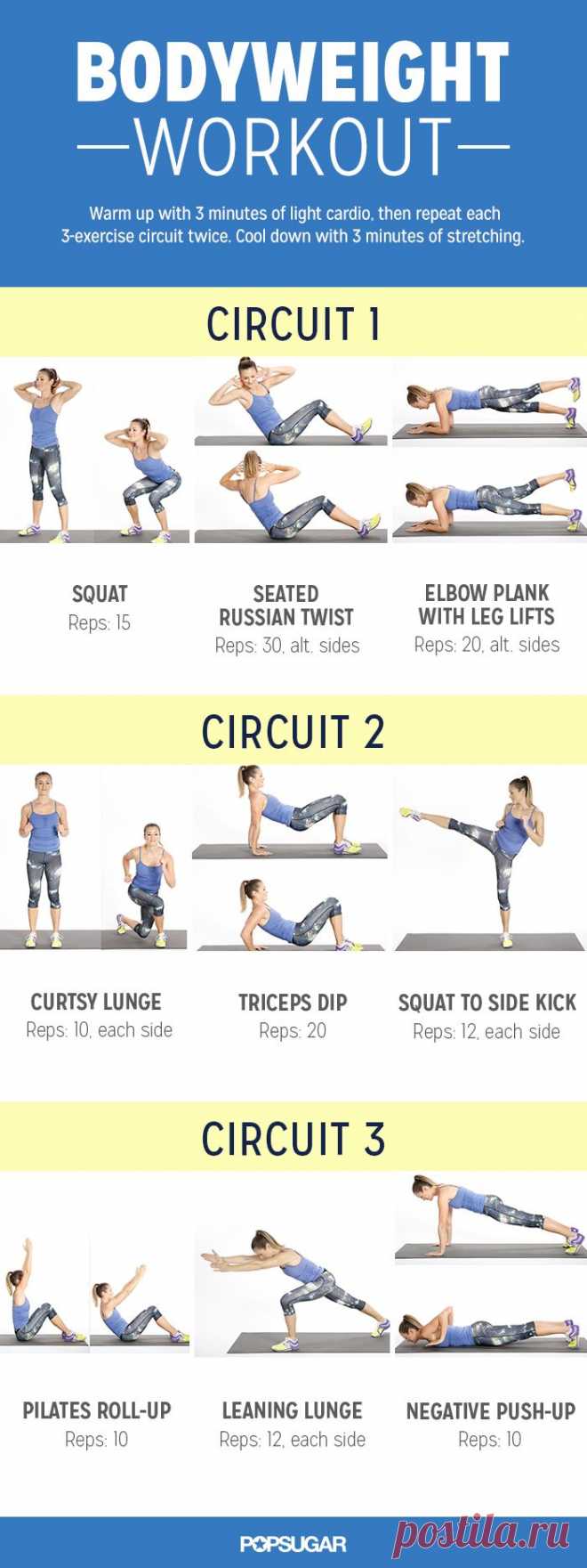 No Equipment, No Excuses: Bodyweight Circuit