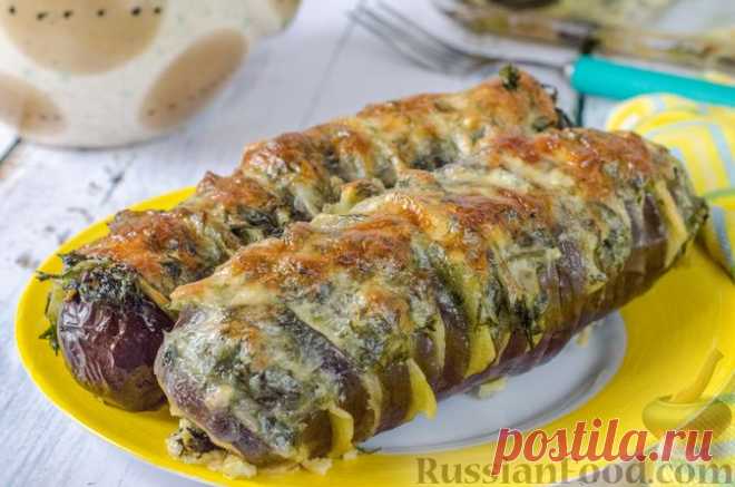 Рецепт: Запечённые баклажаны 