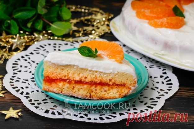 Бисквитный торт в мультиварке — рецепт с фото пошагово