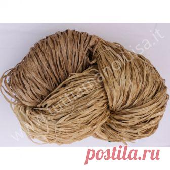 Filato Rafia di Viscosa Sfumata Mais | Filato in Rafia di Viscosa | Tutti A Mano Luisa