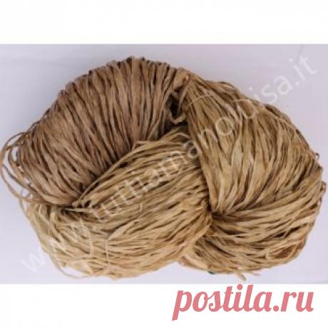Filato Rafia di Viscosa Sfumata Mais | Filato in Rafia di Viscosa | Tutti A Mano Luisa
