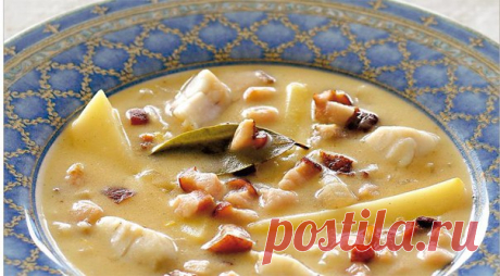 Чаудер из копченой зубатки

У вас когда-нибудь бывает такое состояние: вы обнаруживаете себя вот уже минут десять стоящим около витрины с готовой рыбой в размышлениях о том, как все это можно съесть. Все сто пятьдесят видов копченой, соленой и вяленой? И среди этого изобилия частенько обнаруживается зубатка горячего копчения: большие куски белой рыбы с черно-золотистой кожей с красивыми разводами. Есть ее просто так, конечно, можно – она вкусная, но на наш взгляд, слишком ...