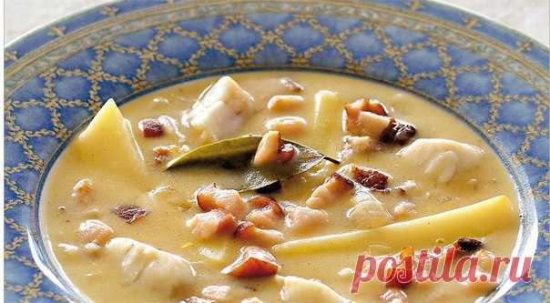 Чаудер из копченой зубатки

У вас когда-нибудь бывает такое состояние: вы обнаруживаете себя вот уже минут десять стоящим около витрины с готовой рыбой в размышлениях о том, как все это можно съесть. Все сто пятьдесят видов копченой, соленой и вяленой? И среди этого изобилия частенько обнаруживается зубатка горячего копчения: большие куски белой рыбы с черно-золотистой кожей с красивыми разводами. Есть ее просто так, конечно, можно – она вкусная, но на наш взгляд, слишком ...