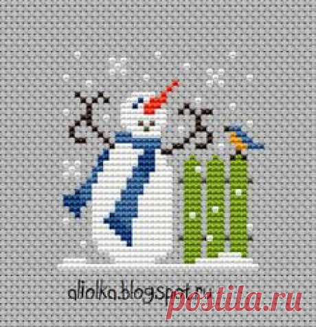 Mi tvorilki *** Aliolka diseño divertido snegovichki!