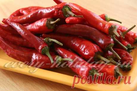 Маринованный острый перец на зиму