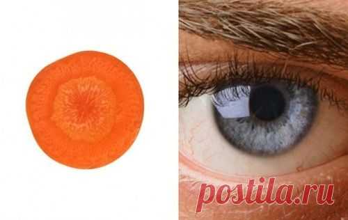 ЕДА ПОЛЕЗНА ДЛЯ ТОЙ ЧАСТИ ТЕЛА, НА КОТОРУЮ ПОХОЖА