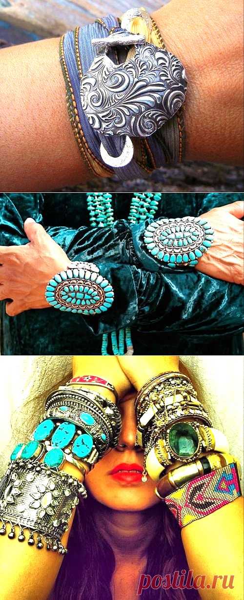 Украшения в стиле бохо-шик.