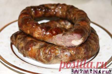 Колбаса домашняя