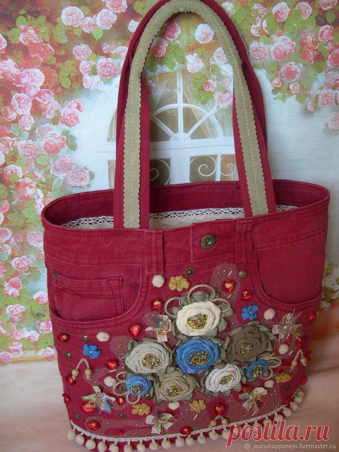 Джинсовая сумка 