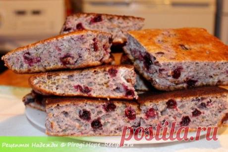 Трухлявый пень — пышный пирог с черной смородиной « Рецепты пирогов