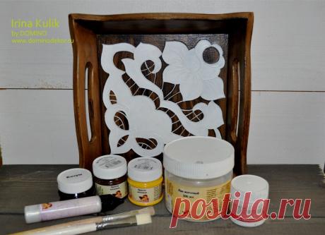 Master Class "bandeja" Servilleta Richelieu -