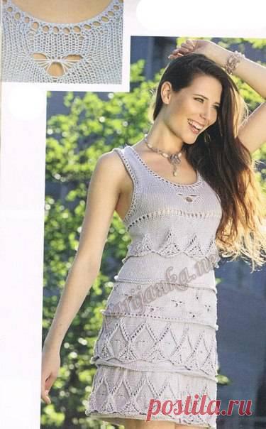 ВЯЗАНИЕ.СПИЦЫ.ПЛАТЬЯ И САРАФАНЫ