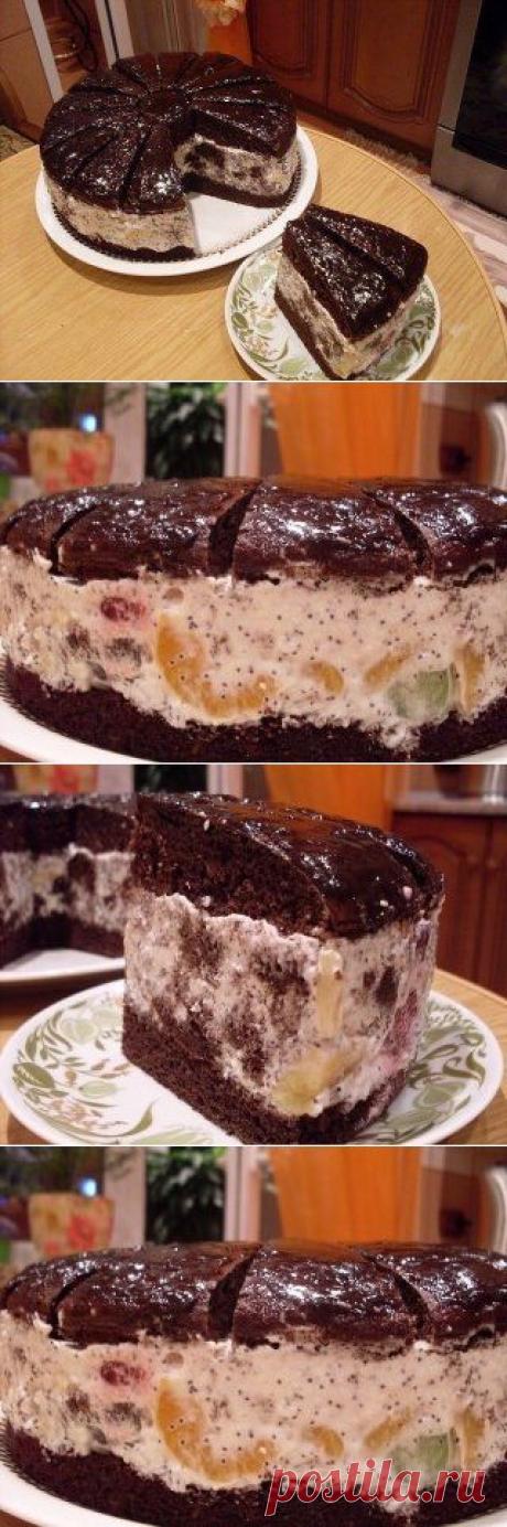 ТОРТ  &quot;АФРИКАНСКАЯ  РОМАШКА&quot;