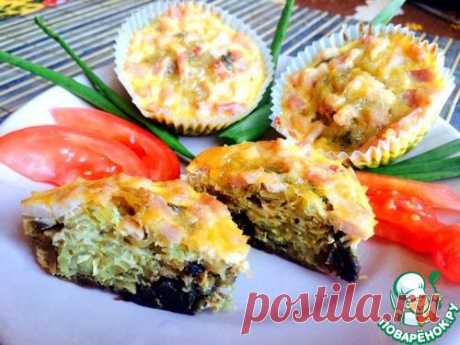 Драники-кексы к сытному завтраку - кулинарный рецепт