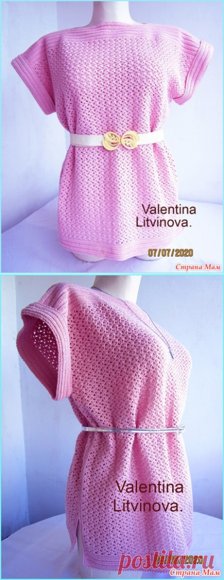 Туника "Josephine" - Вязание - Страна Мам