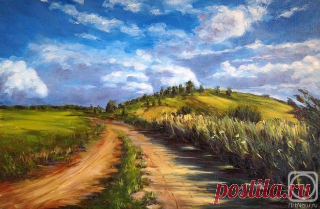 Облачный край. Картины художника. Басистов Сергей . Художники. Картины, картинная галерея, продажа картин