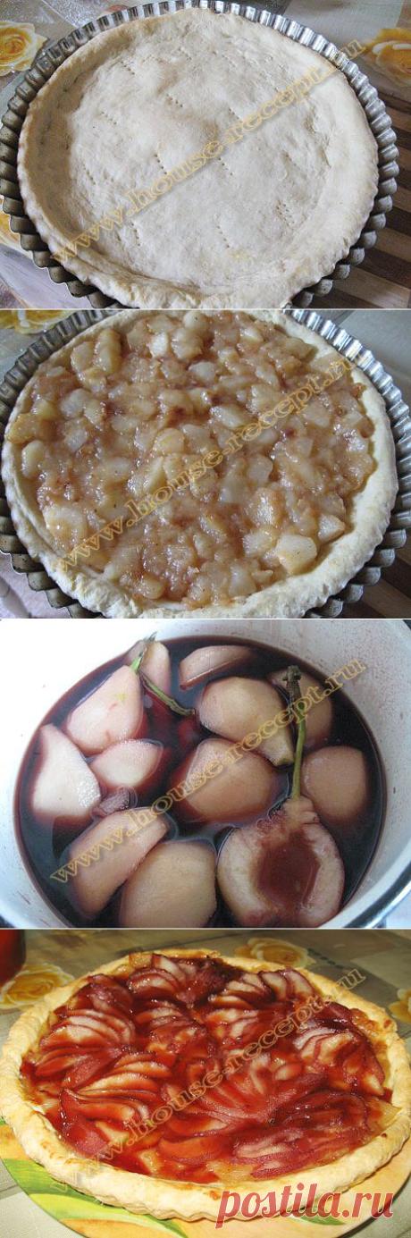 Пирог с яблоками и с грушами.