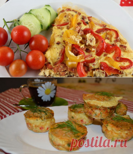 Простые и вкусные омлеты на завтрак - Простые рецепты Овкусе.ру