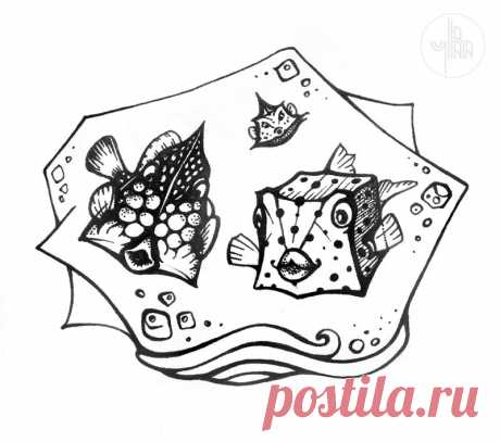 Day 16 - Angular: Boxfishes by Yullapa on DeviantArt