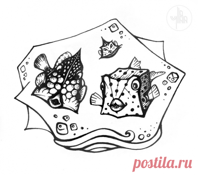 Day 16 - Angular: Boxfishes by Yullapa on DeviantArt
