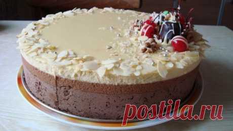 Торт &quot;Три шоколада&quot; / livecookbook.ru