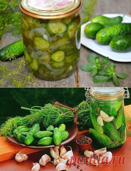 салат из огурцов