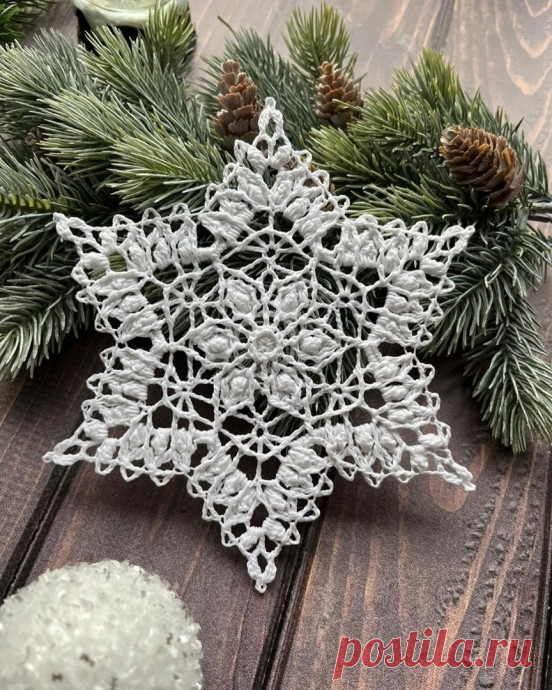 Красивые снежинки