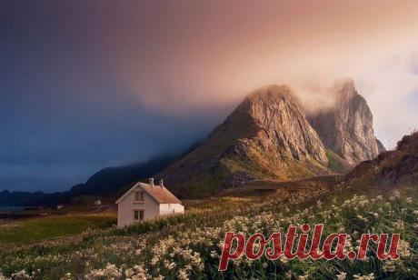 Остров Ваерой, Лофотенские острова, Северная Норвегия