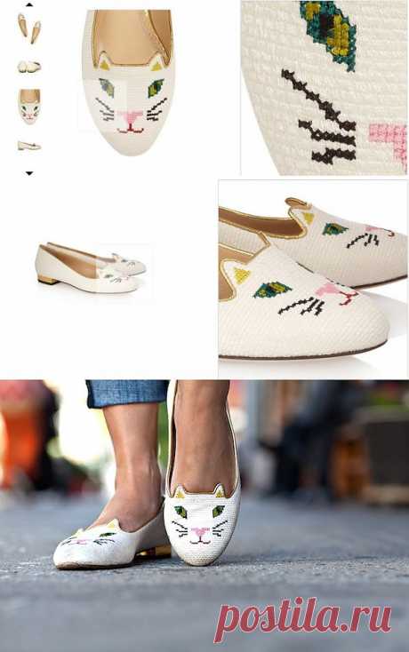 Слипперы Charlotte Olympia - летний вариант / Вещь / Модный сайт о стильной переделке одежды и интерьера