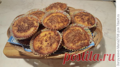 Апельсиновые кексы с корицей - пошаговый рецепт приготовления с фото