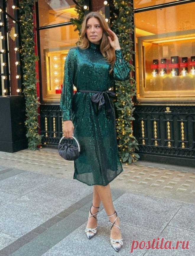 Блестящие новогодние образы для роскошного праздника.