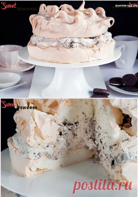 Торт-безе с печеньем Орео | Sweet Twittes