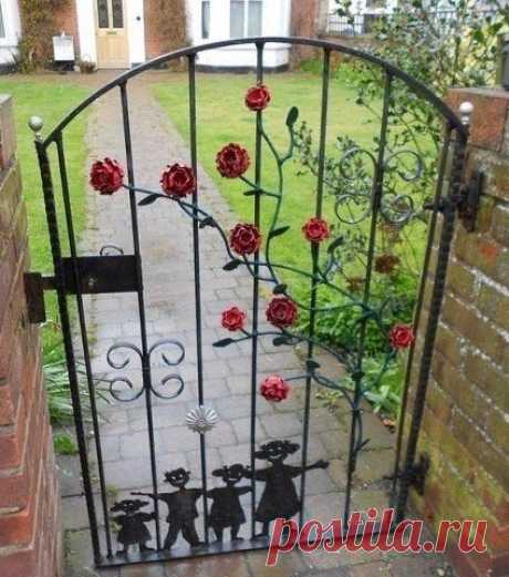 Красивые кованые ворота со всего мира: идеи — Сделай сам, идеи для творчества - DIY Ideas
