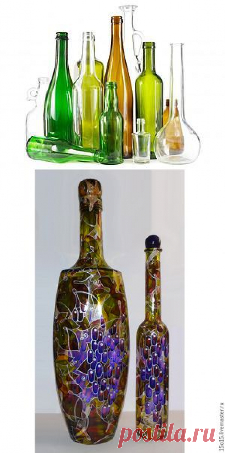 Мастер-класс &quot;Волшебные бутылки&quot; - Ярмарка Мастеров - ручная работа, handmade