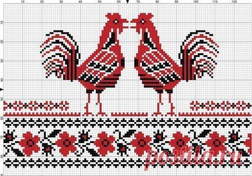 Вышиваем узоры рушников - способы и пошаговая инструкция