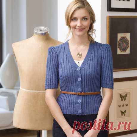 Red Heart Grandstand Cardi | Yarnspirations
