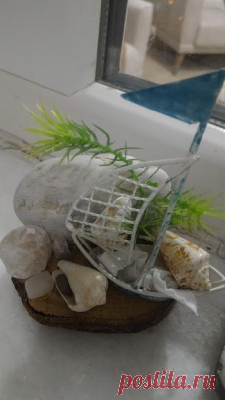 emekliyim.com - Geri Dönüsümün Merkezi: Deniz Tasları ile Mini Dekor Calısmalarım