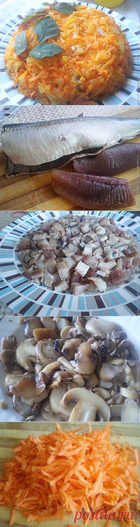 Салат &quot;Лисичкина шубка&quot;