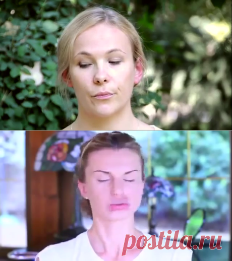 Уникальные упражнения для подтяжки лица