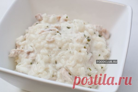 Ризотто с курицей в мультиварке
