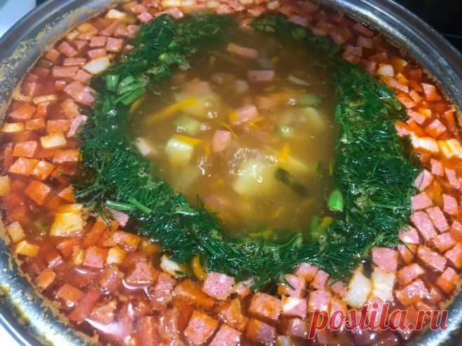 Ах, какая же вкуснятина. Просто чудо супчик. Приготовила “Солянку сборную” | Еда, как хобби | Яндекс Дзен