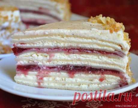 9 рецептов очень вкусных блинных тортиков