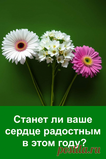Хочется знать, что ждёт впереди? Этот цветочный тест подскажет, когда именно сердце наполнится тихим счастьем. Просто посмотрите на изображение и выберите тот цветок, что вам по душе — и читайте, что приготовил для вас этот год.