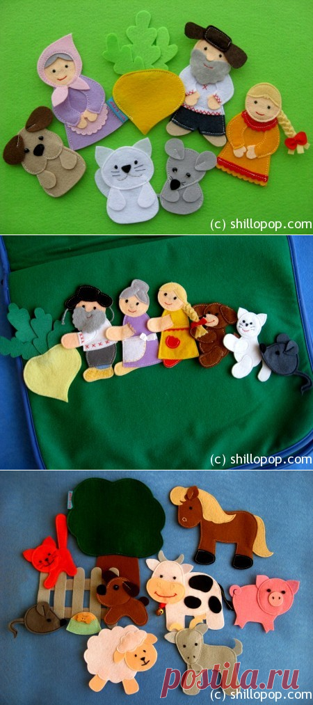 Развивающие Сказки.Моторика.Из фетра