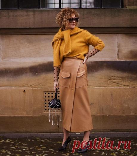 Самые СОЧНЫЕ цветовые сочетания осени. Они всегда выглядят стильно и модно особенно если вам за 50 | Glamiss | Дзен