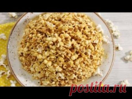 Быстрый муравейник из попкорна без выпечки. Потрясающее лакомство для детей за 15 минут / Видео-рецепты / TVCook: пошаговые рецепты с фото