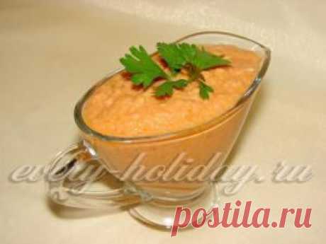 Соус из курицы с овощами