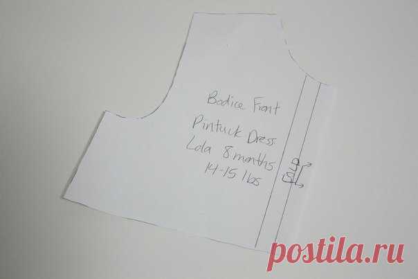 Шьем платье для девочки